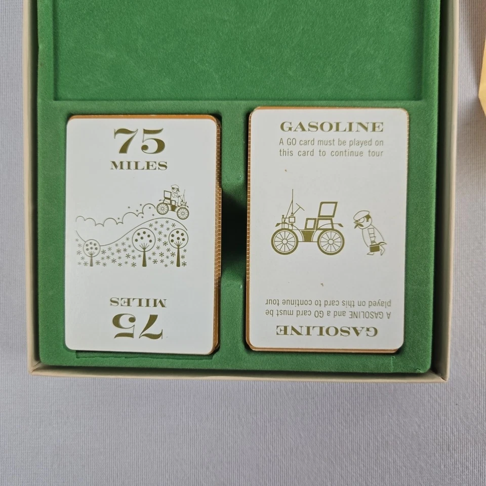 帕克兄弟旅游 - 复古 1965 年原版汽车纸牌游戏 - 完整 — 第 4/4 张图片