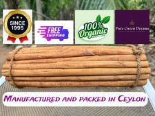 Pure Premium Ceylon Organic Cinnamon Stick Directly from SRI LANKA