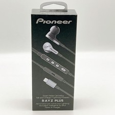Pioneer Rayz Plus SE-LTC5R-S Lightning Noise Cancelling Earphones Black JP