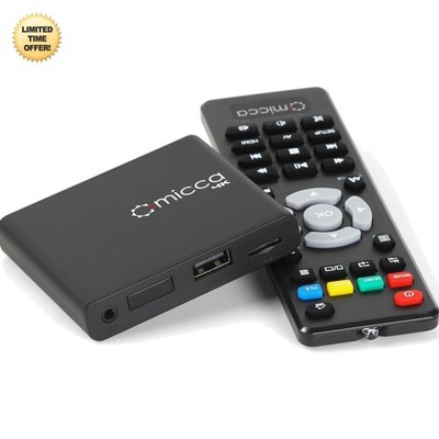 Speck 4K Ultra-HD Digital Media Player for USB and MicroSD, 4K HDMI, AV, Supp...