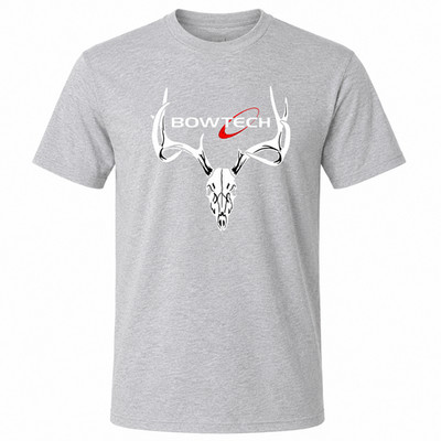 Bowtech Archery Gray Graphic T Shirt Freeships