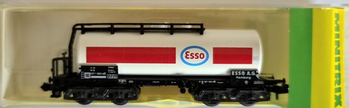 Minitrix 13994 K Spur N Kesselwagen "Esso" der DB in OVP | Condition: Gebraucht