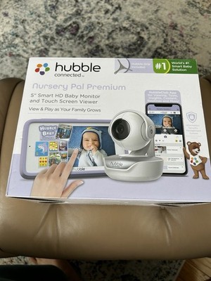 Hubble Connected Nursery Pal Premium 5'' Smart HD Baby Monitor with Touch Screen