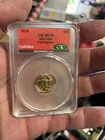 U.S. Mint 2026 American Eagle $5 Gold 1/10 oz 0.9167 CAC MS70