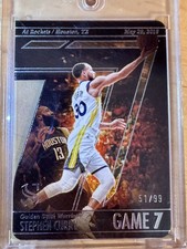 2024-25 Panini Silhouette - Stephen Curry Game 7 SP # /99 🔥 Warriors 