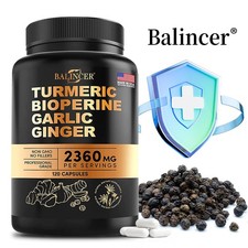 Turmeric Capsules,120 Capsules x 3 Bottles - Joint Health,Relieve Joint Pain