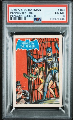 1966 A&BC Batman Blue Bat #16B