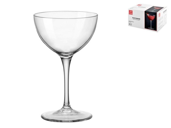 Satz Von 6 WeingläSer Martini Glas Modell 20. Jahrhundert Mit KapazitäT Cl 23,5-image