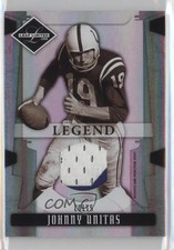2008 Leaf Limited Legend Threads Prime 10/10 Johnny Unitas #149 HOF 0c3