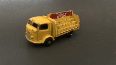 Matchbox Lesney No.37 Coca Cola Getränke LKW Bespielt Aber Guter Zustand
