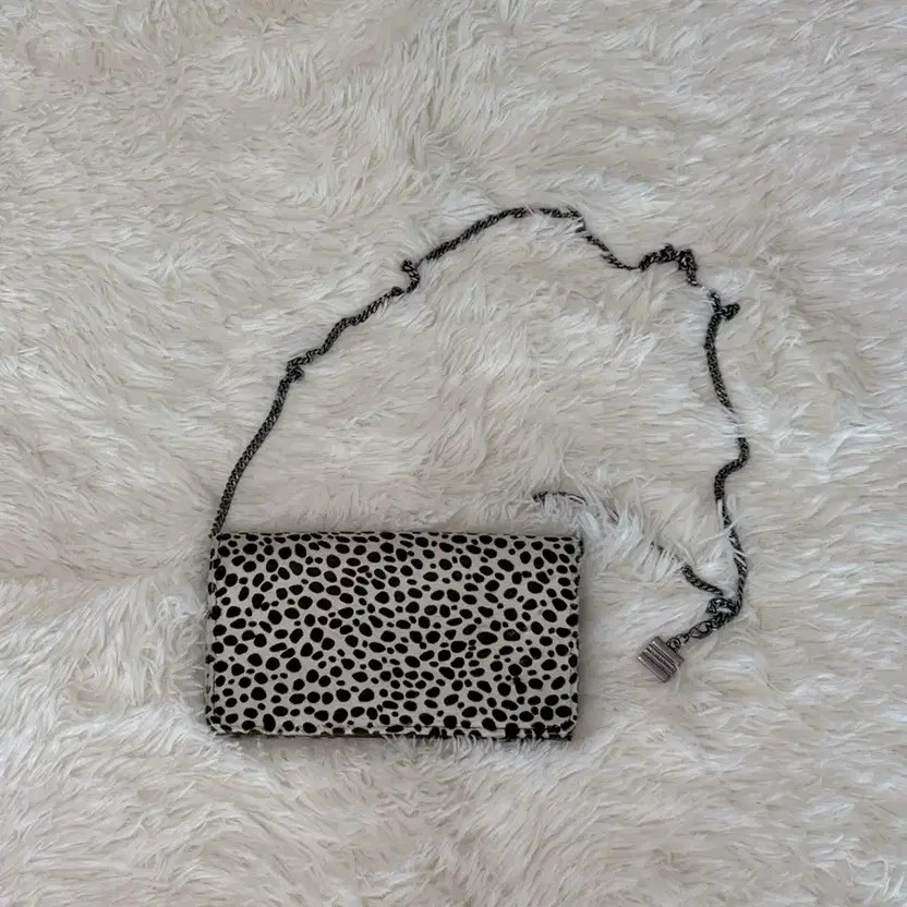 Genuine Calf Leather Leopard Pattern Handbag - Li… - image 1