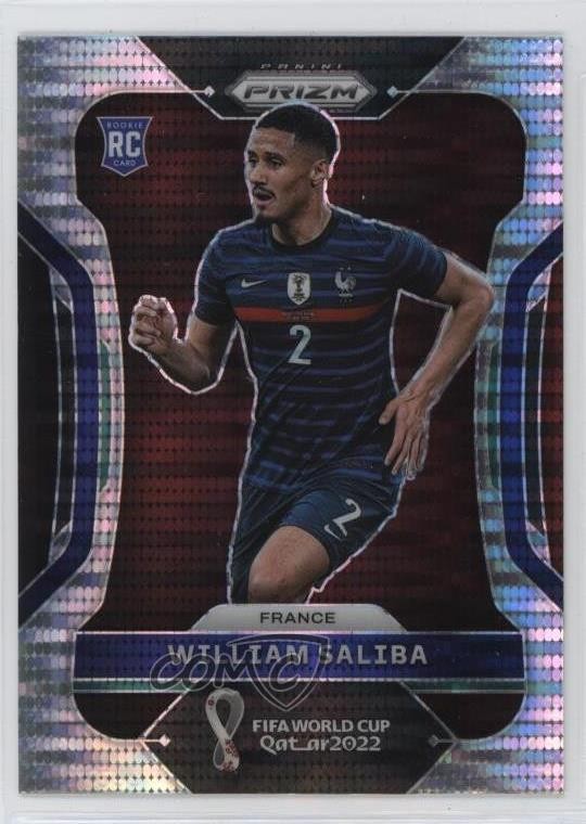 2022 Panini Prizm World Cup Qatar Breakaway William Saliba #106 Rookie RC 11pj