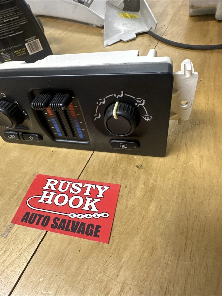 Chevy Trail Blazer 2008 tablero calefacción aire acondicionado control de clima (B.43) Foto 3 de 4