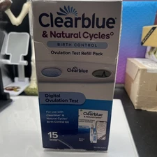ClearBlue & Natural Cycle Ovulation Test Refi1l Pack 15 tests Exp  06/2027