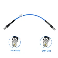 GSS402 RF Coaxial Cable Up to 18G RF Cable SMA Male to SMA Male 12in(30cm)