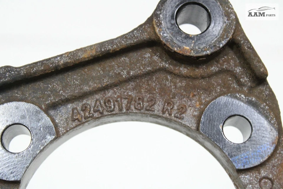 Chevrolet Bolt EV 2017-23 pinza de freno trasera derecha soporte placa espaciadora OEM Foto 4 de 4