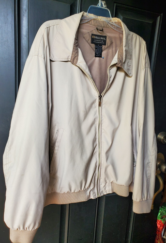 Bomber uomo vintage anni 80 Holloway stile di vita taglia XL giacca a vento zip - Foto 3 di 11