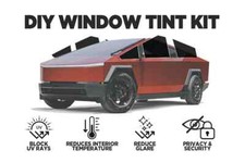 Real Nano Ceramic Window Film Tint Precut USA Made (Tesla Cybertruck) 2024-2025