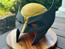 Weathered Wolverine Mask Helmet 3d Printed Logan  X-Men Wearable or Display