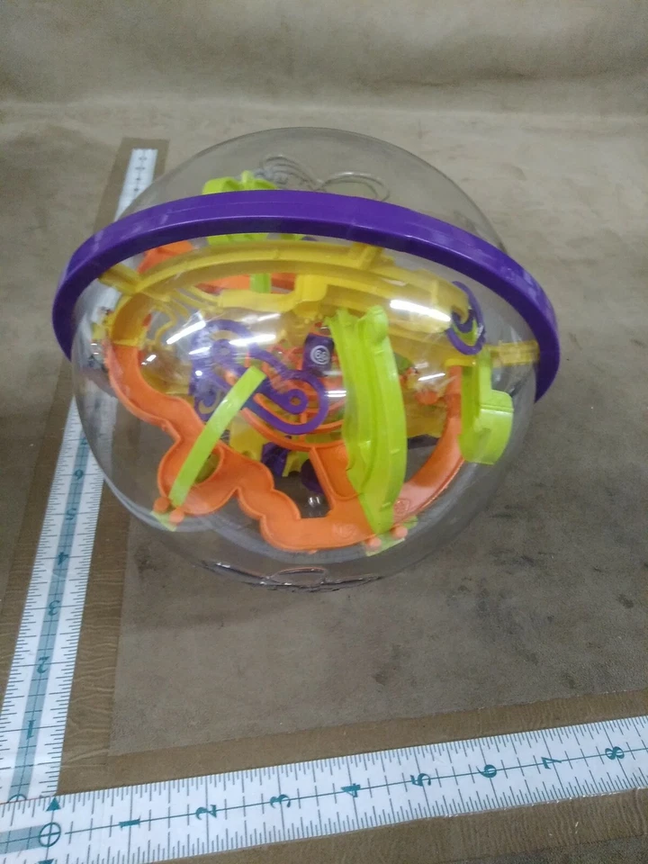 Perplexus Original 3D Sphere Toy Interactive Maze Game with 100 Challenges 7" - Image 2 of 4