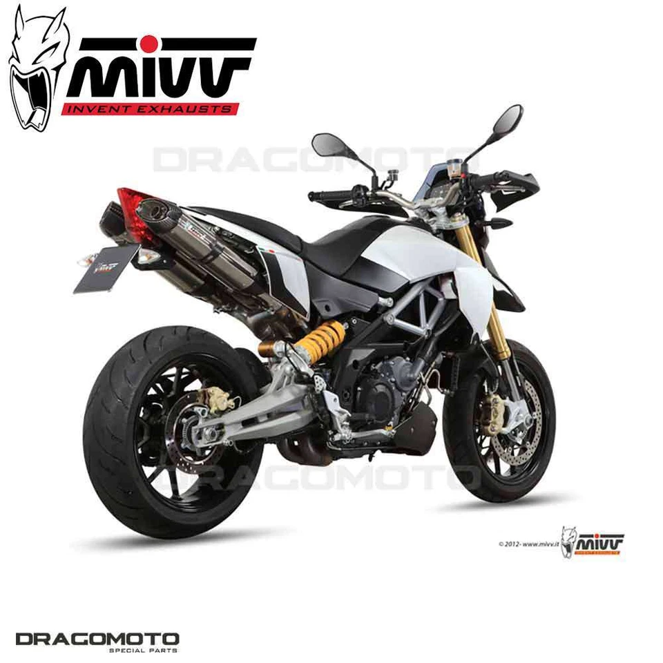 double échappement APRILIA DORSODURO 1200 2012 2013 MIVV Suono - Photo 2/4