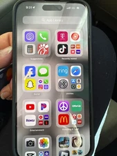 Tik Tok Installed Apple iPhone 15 Pro Max - 256 GB - Black (Unlocked)