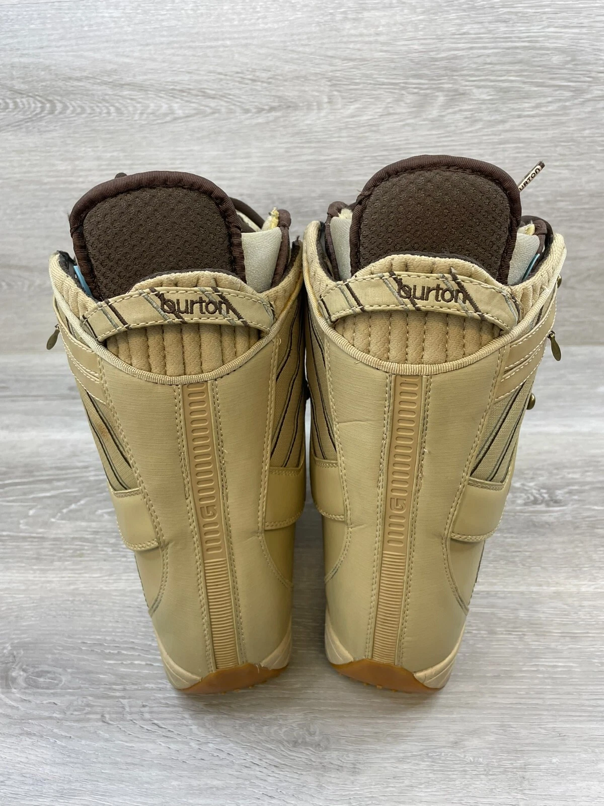 burton sapphire lace up ankle winter snowboarding boots
