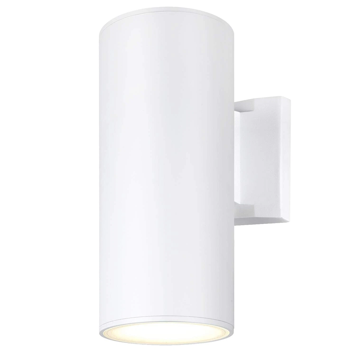 White Glass Modern Outdoor Lighting