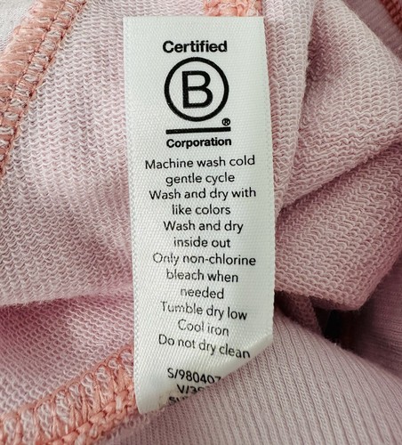 Athleta Balance Printed Shorts Womens XS Cotton Peach Pink Pockets Drawstring - 第 7/10 張圖片