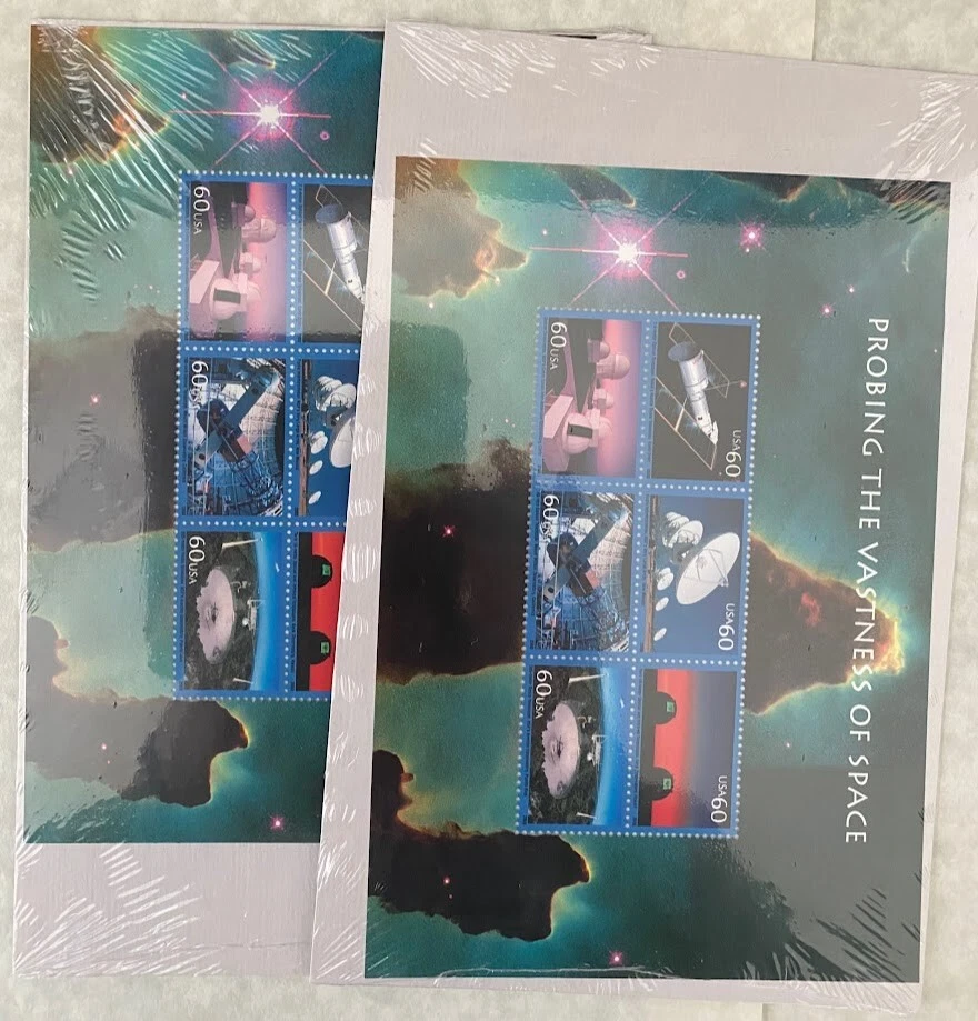 US Stamps 35 Sheets Space 1997/1999/2000/2003/2007/2021/2022 477 Stamps + 1 S/S - Image 4 of 4