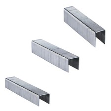 1000 Heavy Duty Galvanised Staple Gun Tacker Upholstery Staples 10mm 12mm 14mm