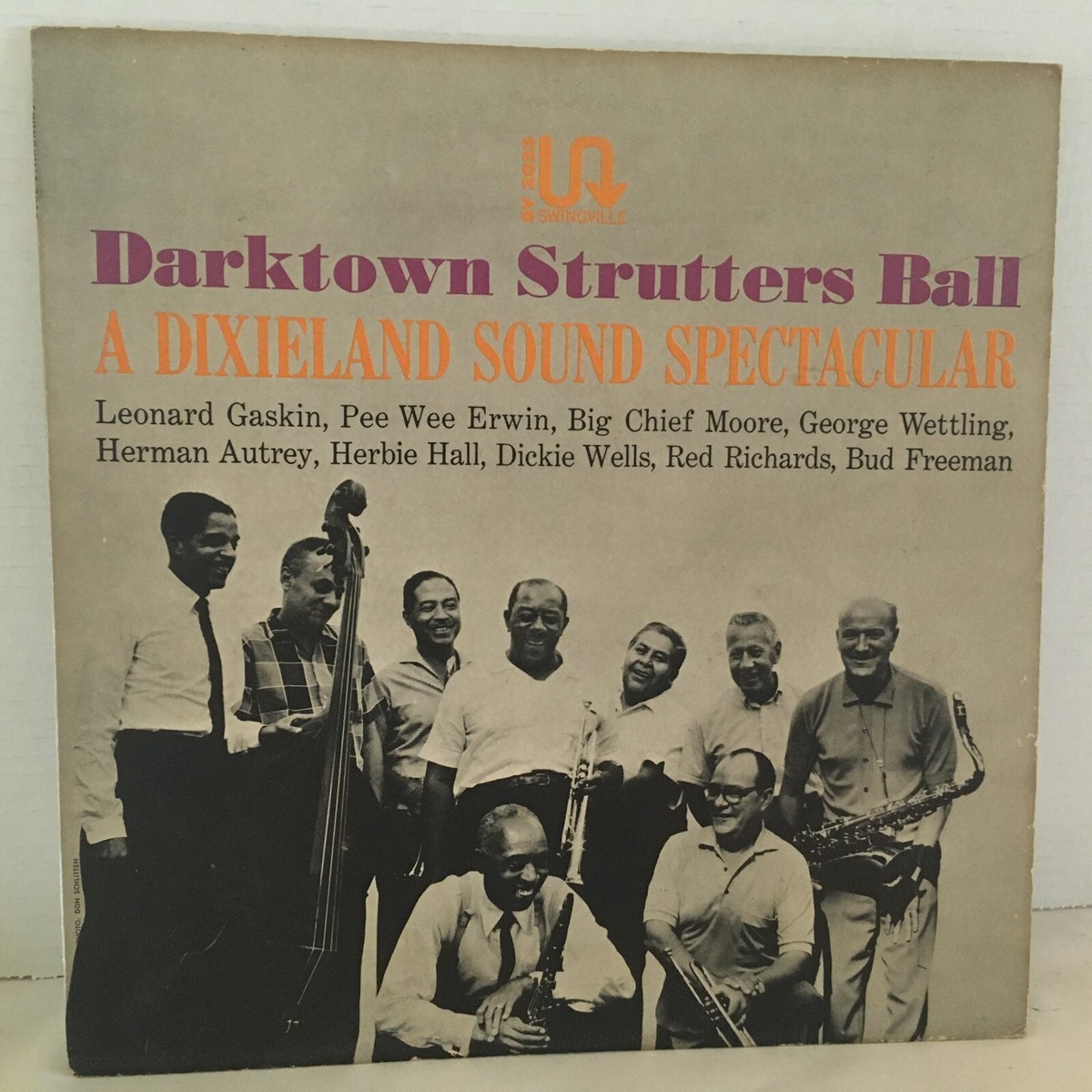 LEONARD GASKIN DIXIEANDERS LP AT THE DARKTOWN STRUTTER BALL