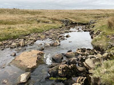 Foto 12x8 Afon y Waun Die Brücke in der Ferne mag eingestürzt sein aber i c2021