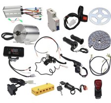 72V 3000W Electric E Bike Motor Kit Controller LCD Display Scooter Mini Bike ATV