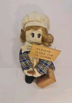 Vintage Küche ist geschlossen lustige Küchenschilder Küche Zitat Holz & Stoff Puppe
