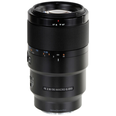 Sony FE 90mm f/2.8 Macro G OSS Lens +MACRO, UV-CPL-FLD Filter  