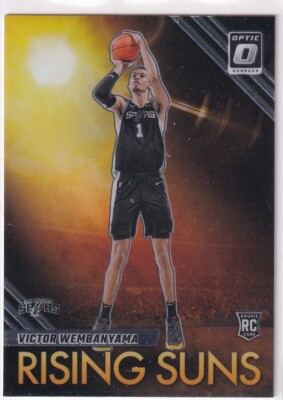 2023-24 Panini Optic NBA No. 11 Victor Wembanyama Rookie Rising Suns