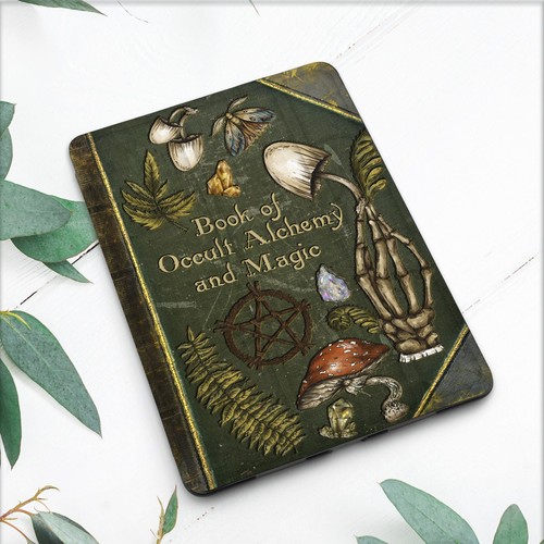 Book Of Occult Alchemy And Magic Case For iPad 10.2 Pro 12.9 11 9.7 Air 4 5 Mini - Picture 5 of 5