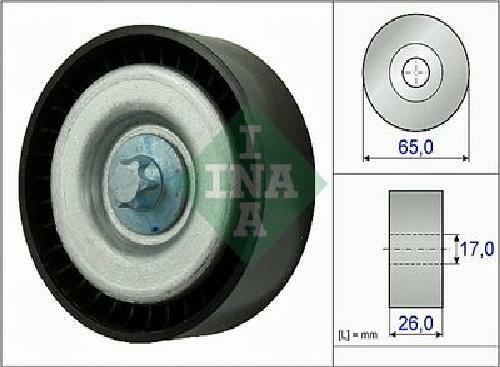 Original INA Deflection/Guide Pulley Ribbed Belt 532 0777 10