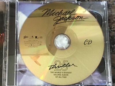 MICHAEL JACKSON THRILLER 25TH ANNIVERSARY MINT CD & DVD SPECIAL