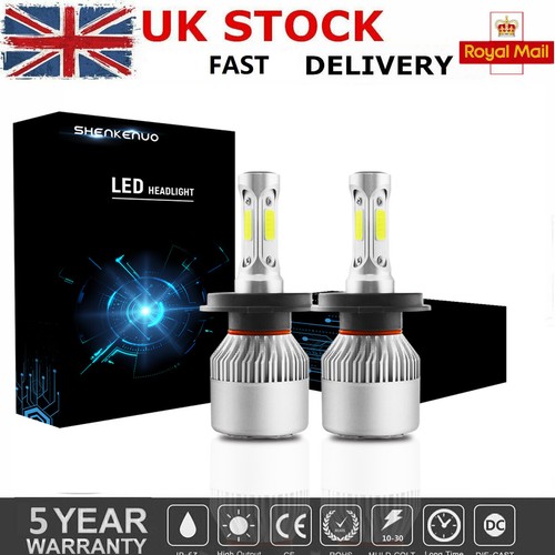 For Nissan Micra K12 100w replace Halogen High/Low Beam Headlight