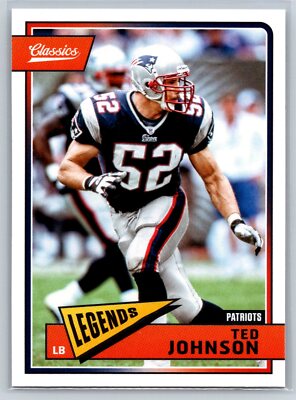 2018 Panini Classics Ted Johnson New England Patriots #199