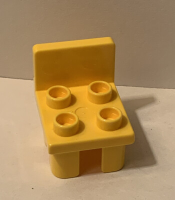 Duplo Yellow Chair- combined shipping - (MISC5) | eBay