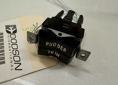 Mooney M20R Ovation Rudder Trim Switch - Tested - p/n 880052-119