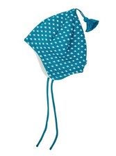 Finkid Zipfelmütze Baumwollstrick knitwear blau seaport offwhite Größe 2-6Jahre