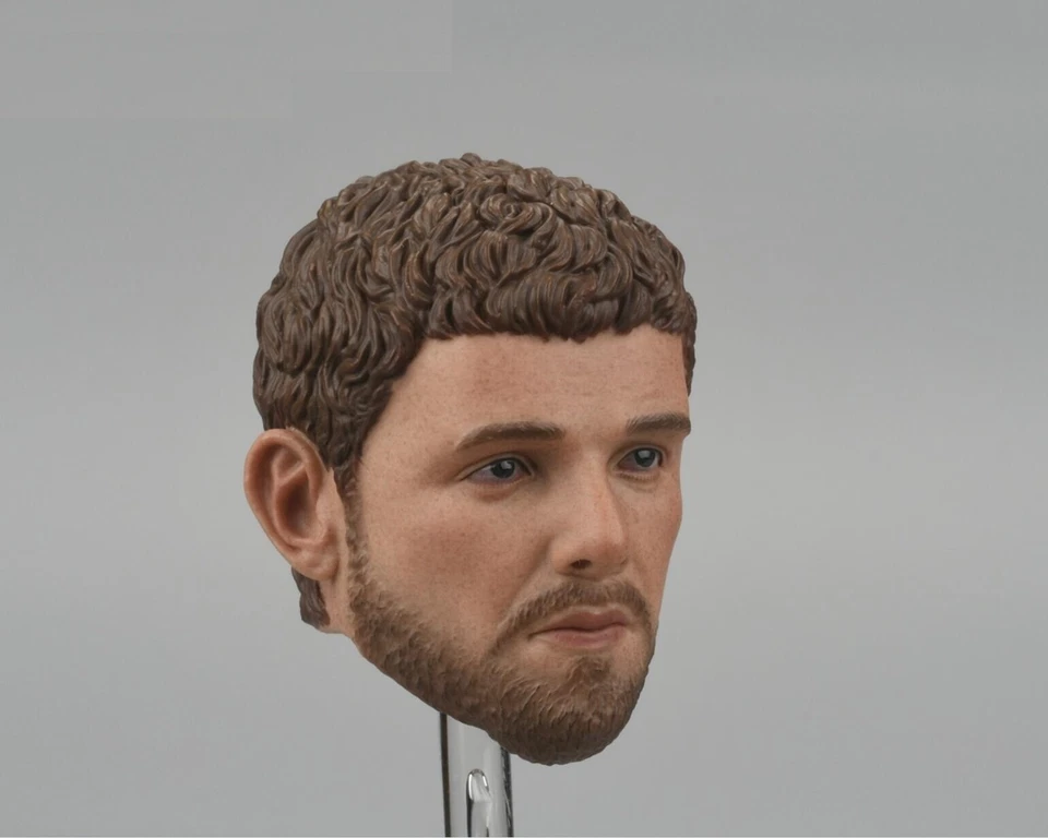 1/6 male head sculpt roman soldier for 12" figure hot toys phicen ganghood ❶USA❶ - Image 2 of 3