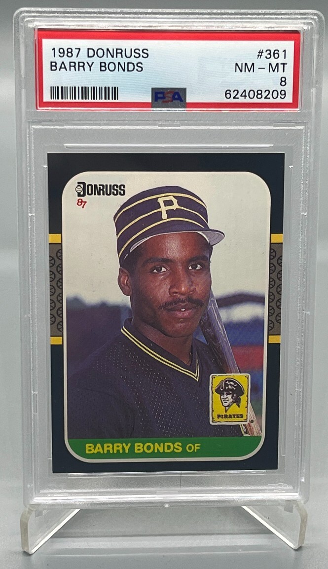 その他 Barry Bonds Rookie Card (1987 Donruss) 1987 DONRUSS BARRY BONDS ROOKIE BASEBALL CARD #361 | eBay