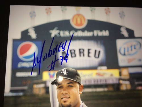Jose Abreu Signed Chicago White Sox 8x10 Photo Cuban Sensation PSA/DNA - Picture 2 of 3