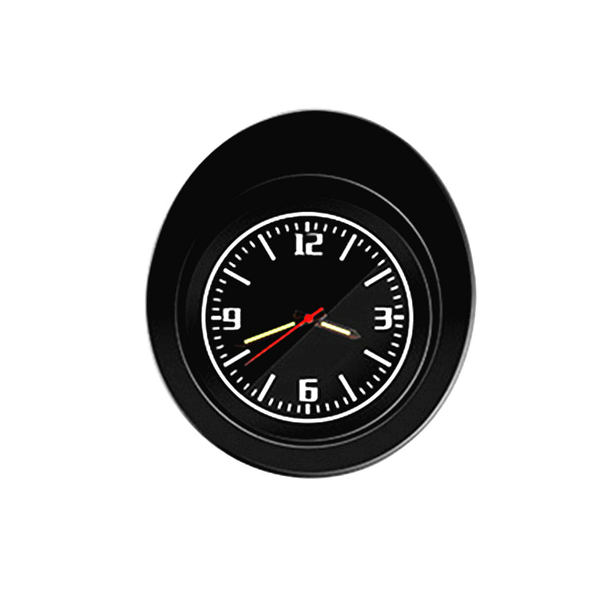 Car Dashboard Clock Decoration Interior Accessories Luminous Pointer Backlight