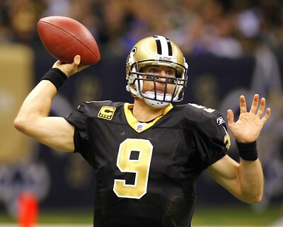 8x10 Photo DREW BREES New Orleans Saints NFL Pro Super Bowl MVP HOF QB